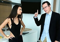 Stunning teen with round booty Eliza Ibarra is being created for dirty sex