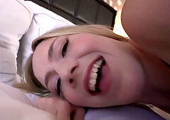 Puts On Her Best Lingerie And Mick Rubs Her Ass With Oil - Mick Blue And Rebel Rhyder