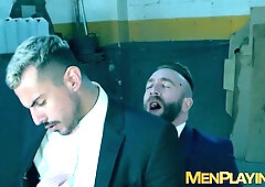 Bareback fuckfest compilation featuring classy hunks