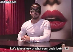 Masked Muscled And Tattooed Stud Jerks Cock Till Cumshot End