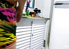 This maid came to clean my abode and made me very concupiscent with her sexy butt, that babe is very nasty - Her WhatsApp 13991160384