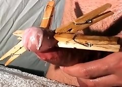 Jock and ball ********challenge: Whipped ding-dong!