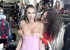 REALITY KINGS - Tattooed Lacey Jayne & Amari Anne Share JMac’s Large Dick In A Steamy Roommate trio