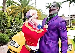 The Joker Unloading In Harley Quinn! Excellent Sexy Sex With Jason Luv And Kali Roses