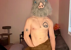 Inosuke Gets Naked And Cums For You
