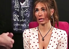 Amateur femdom Brit voyeur MILF teases