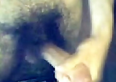 Sexy yellow panties jerk off