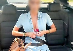 Giant Bazookas Honey Can’t Pay Taxi, Ends Up Getting Destroyed & Gulping Down Cum