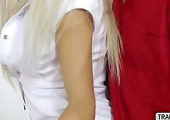 Sexy trans Kate loves doing anal sex