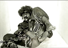 Old horror tape with a big cock twink