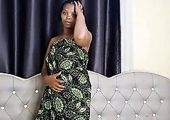 afro mamma with large booty this babe has likewise moist vagina