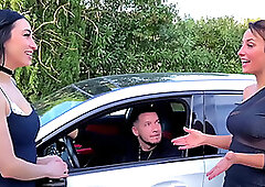 Pam and Didi, two bombshells, share a penis