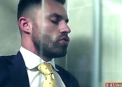 Muscle gay anal sex with facial