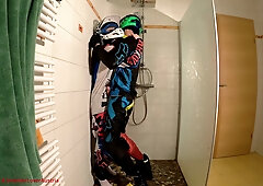 Bf pokes me firm at the douche in mx gear