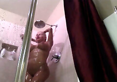 Nikita Takes A Hot Shower