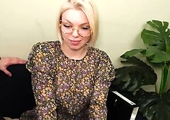 Hawt Secret Phone Sex! My Boyfriend could nearly hear my Sloppy Oral sex and Hard Banging with my Colleague whilst Cheating on him