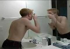 Boyz Party: Towel-Free Fapping in the A.M.