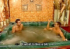 Hungarians In Bathroom Orgy