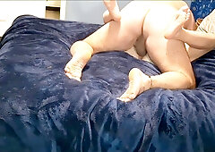 Slippery legs all prepped before I take her for some fun