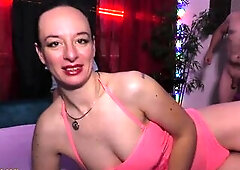 Avid german floozy Gundula perverse gets hard booty drilled at our party org and loves to have so many boys in her sex action.