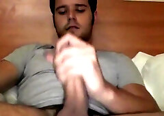 Straight Marine goons his fat cock for pay