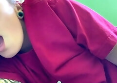 Orgasm with Hitachi Sex Toy