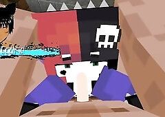 This a mod using a resource packs to change one of the models, the mod is from the site fapcraft and the resource pack is from a discord server. In th