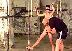 Boynapped.com: Inked Sebastian Kane bondage masturbation