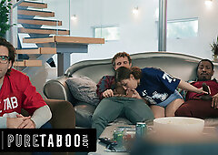 PURE TABOO Mischievous Teen Leana Lovings Seduces Her Stepdad s Best Friends