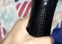 My furry meatpipe jammed on slit fucktoy