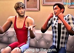 Sims, 3d long big dick, sims 4 story