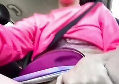 RECENT Public Flashing and Masturbation Movie scene! Ginger Banks