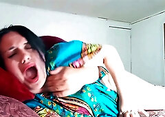 Indian Stepmother Shares Bed With Her Stepson And They End Up Fucking