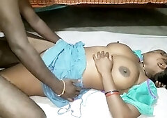 Adorable wife enjoys mind-blowing pleasure from her husband's massive and impressive shaft