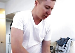 Suspended boy gets total service rubdown.