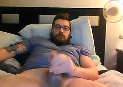 Furry thick cock stroker