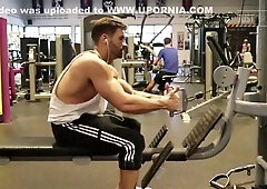 Working Out Hard At The Gym Brett King