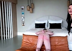 Mistress Nerezza - Whip session with my slave