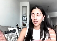 Brunette Solo Webcam Masturbation