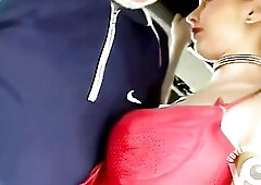 Breasty beauty groped on the Bus by an old guy !