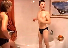 Lonely Cuties Wrestling In The Hotel Room