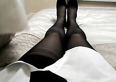 spunk flow on nylon legs