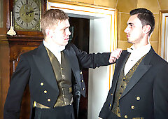 Downton Abbey gay spoof with a nice handjob