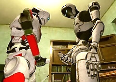 Gay parody, robophilia, gay android