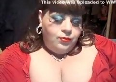 Amazing homemade shemale video with Solo, Redhead scenes