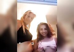 two lesbians on webcam