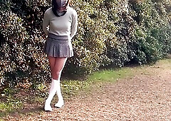 Don't look inside the skirt