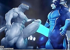 Synth Upgrade, Muscle growth Morph TF Animation