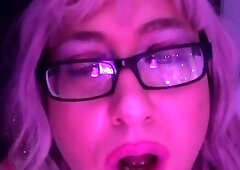 Uses Her Fuck Stick to Flash Her Dt Abilities