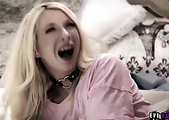 Rebel Teen 18+ Gets A Fuck Punishment From Stepdad